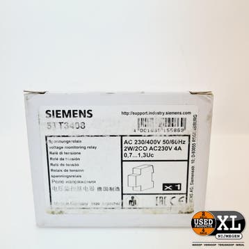 Siemens 5TT3408 Chassis Mount Timer Relay / Spanningsrela..., Auto-onderdelen, Ophalen of Verzenden, Nieuw