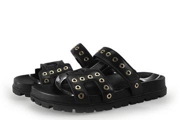 Guess Slippers in maat 40 Zwart, Vêtements | Femmes, Verzenden, Slippers