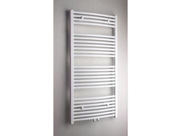 Veiling - Beaux handdoekradiator licht gebogen 60x120cm wit, Doe-het-zelf en Bouw, Verwarming en Radiatoren, Nieuw