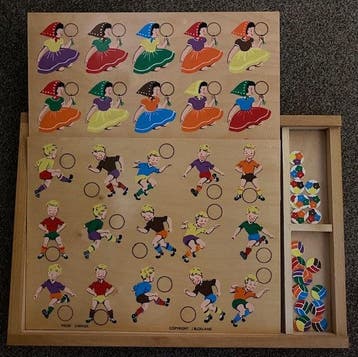 Kleuren lotto (zie afbeelding), Verzenden