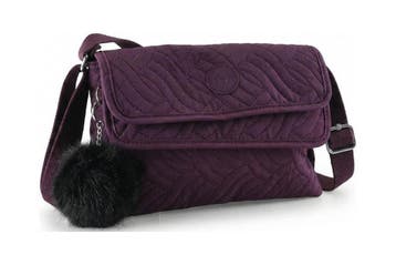 Kipling Schoudertas Paars, Verzenden, Zo goed als nieuw, Paars