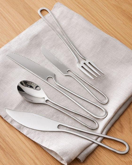 Celebration of the Spoon - OUTLINE flatware set - Bestekset, Antiek en Kunst, Kunst | Designobjecten