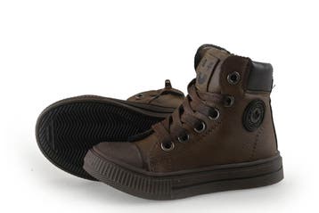Muyters Veterboots Jongens in maat 24 Bruin, Kinderen en Baby's, Verzenden, Jongen of Meisje, Schoenen, Zo goed als nieuw