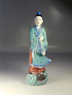 Sculpture hommes - Porcelaine - Chine - Dynastie Qing