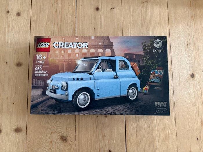 Lego Set - 77942 - Creator Expert - Fiat 500 (Light Blue) -, Enfants & Bébés, Jouets | Duplo & Lego