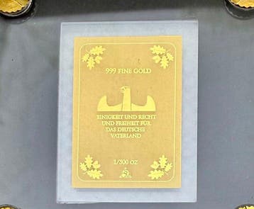 Tsjaad. 3000 Francs ND Hansel & Gretel, oro 1/500 Oz (Zonder, Postzegels en Munten, Munten | Europa | Niet-Euromunten