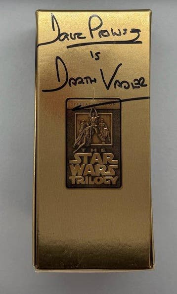 Star Wars - Signed by Dave Prowse (+) (Darth Vader), Nieuw