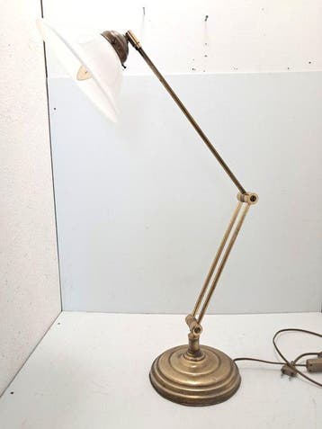 Tafellamp - Opaline glas - Bureau/tafellamp, Antiek en Kunst