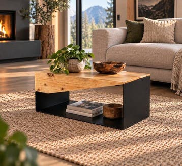 I TRUCIOLI DEL BARRI - Table dappoint - Fer forgé, Bois dur