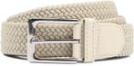 Gevlochten Riem Beige maat 105 Heren, Kleding | Heren, Riemen en Ceintuurs, Verzenden, Echt leder, Nieuw, Suitable