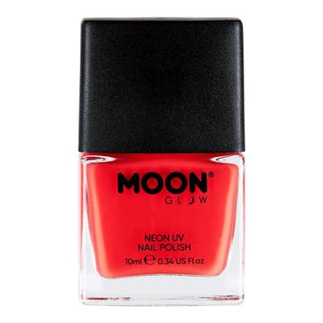 Moon Glow Intense Neon UV Nail Polish Intense Red 14ml, Verzenden, Nieuw