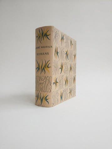 André Malraux - Romans – Magnifique cartonnage NRF -