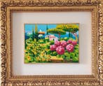 Athos Faccincani (1951) - Paesaggio mediterraneo in fiore