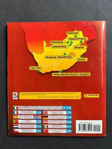 Panini World Cup South Africa 2010 - 1 Album complet -