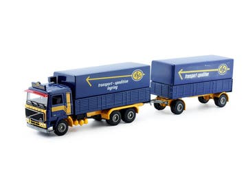 Schaal 1:50 Tekno 860407 Zweden 1986 ASG  Volvo Motorwage..., Hobby en Vrije tijd, Modelauto's | 1:50, Ophalen of Verzenden, Gebruikt