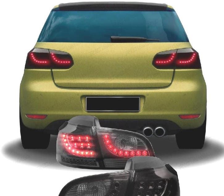 FEUX ARRIÈRE POUR VOLKSWAGEN VW GOLF 6 08-12 FULL LED STYLE, Auto-onderdelen, Verlichting, Verzenden