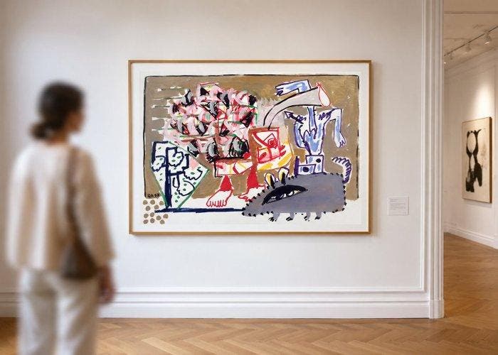 Ralf Altrieth - Sans titre - XL, Antiquités & Art, Art | Peinture | Moderne