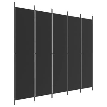 Zwart kamerscherm 5 panelen | Retour Deal | Knallerprijs, Verzenden