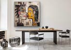 Eric Brumette - KISS ME LIKE BASQUIAT 16 - Toile L, Antiek en Kunst