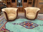 Fauteuil (2) - Knoesthout - Art Deco clubstoel - Hotel Le, Antiek en Kunst