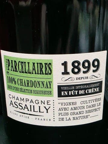 Assailly, Parcellaires 1899 - Champagne Brut, Blanc de, Nieuw