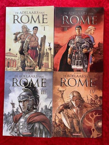 De adelaars van Rome 1 t/m 8 - 8 Complete series - Première