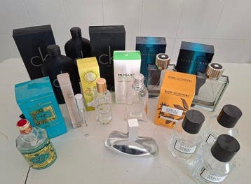 Montblanc, Mugler, Calvin Klein, Jeanne en Provence, Adolfo