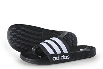 Adidas Slippers in maat 42 Zwart, Kleding | Heren, Schoenen, Slippers, Verzenden, Zwart, Zo goed als nieuw