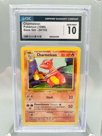 Pokémon Graded card - CGC 10 - WOTC, Nieuw