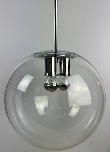 Peill & Putzler, müller&zimmer - Lamp (2) - Glas, Verchroomd