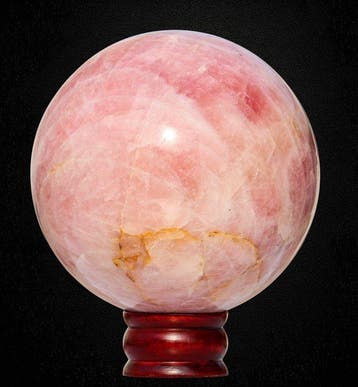 Sphère en quartz rose naturel de grade musée - 5,18 kg -