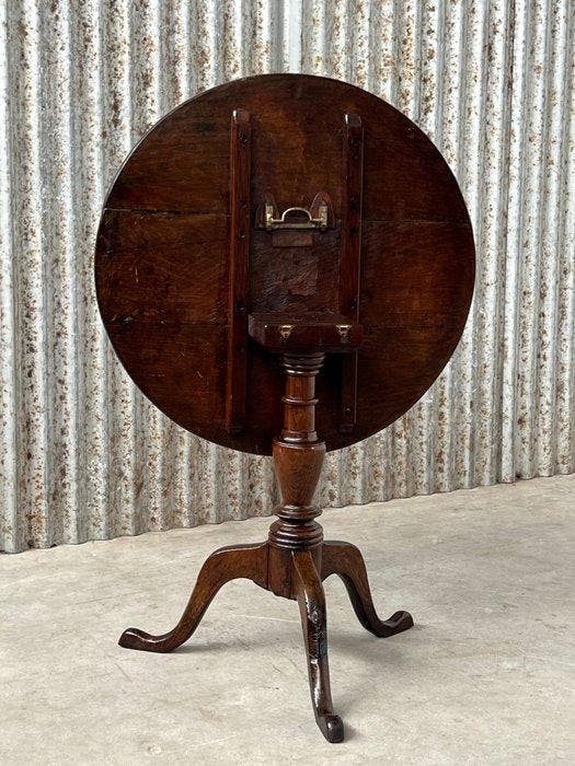Bijzettafel - Tilt top, tripod - English oak - Tilt-top, Antiek en Kunst, Antiek | Meubels | Stoelen en Sofa's