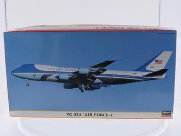 Schaal 1:200 Hasegawa 10608 VC-25A Air Force One Reg. 2..., Hobby & Loisirs créatifs, Modélisme | Avions & Hélicoptères, Ophalen of Verzenden