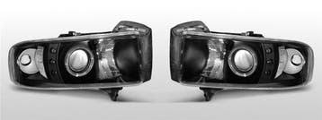 Carnamics Koplampen | Dodge Ram 94-01 4-d |  zwart, Auto-onderdelen, Verzenden, Nieuw