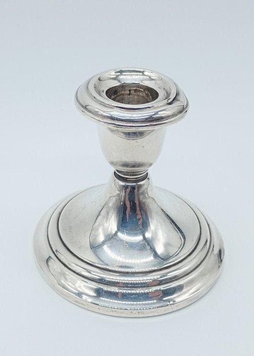 Gorham - Kaarsenhouder - .925 zilver, Antiquités & Art, Antiquités | Argent & Or
