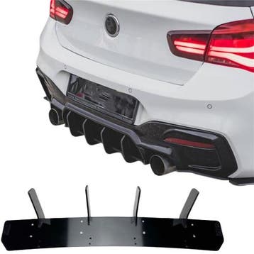 Diffuser Splitter | geschikt voor BMW | 1-serie 15-19 140i |, Verzenden