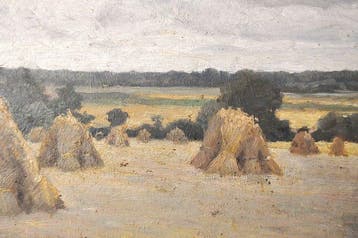 Joseph Chiffonny (Dreux 1857-Guainville 1923) - paysage aux