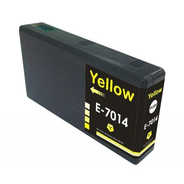 Huis-Merk  EPSON T7014 Yellow 49ml 247Print, Computers en Software, Printerbenodigdheden, Nieuw, Verzenden