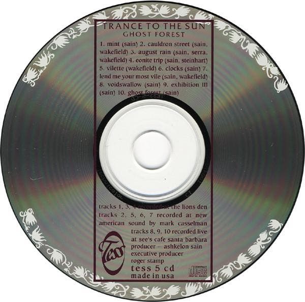 Trance To The Sun – Ghost Forest (CD, 1994), Cd's en Dvd's, Cd's | Rock, Gebruikt, Verzenden