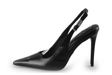 Buffalo Slingbacks in maat 40 Zwart, Kleding | Dames, Verzenden, Zwart, Zo goed als nieuw, Buffalo