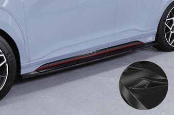 Zijskirts voor Hyundai Kona (1.Gen) N/N-Line SS577-G, Verzenden