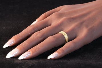 Ring - 18 karaat Geel goud - Nederlands-Georgisch, 1820, Nieuw