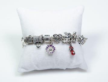 Zonder minimumprijs - Pandora - Armband - 925 zilver/ 585, Bijoux, Sacs & Beauté
