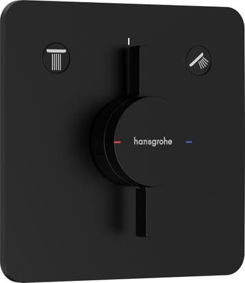 Hansgrohe DuoTurn Q ultraplat: 35% korting, retour deal, Doe-het-zelf en Bouw, Verzenden, Zo goed als nieuw, Kraan