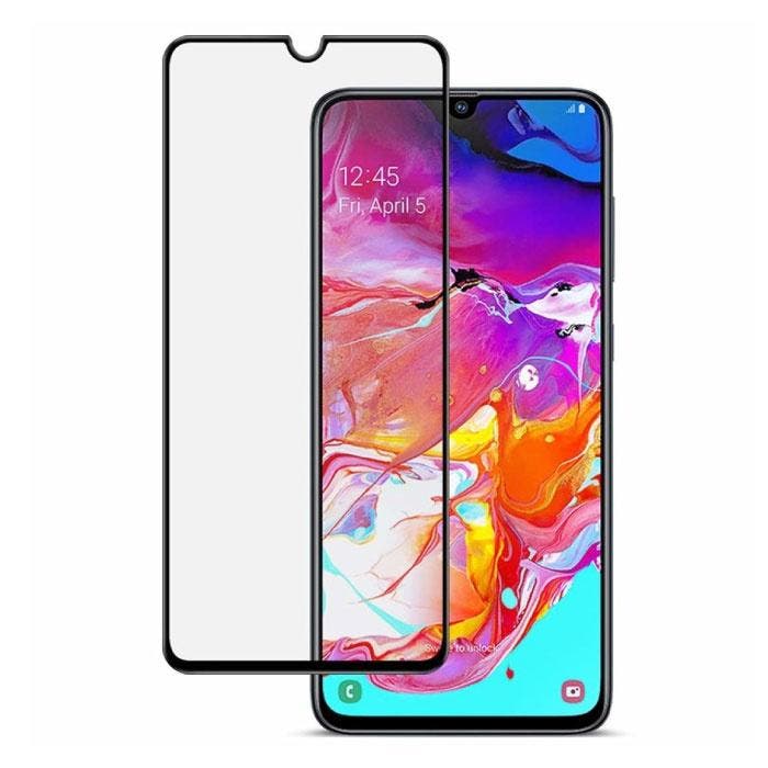 5-Pack Samsung Galaxy A70 Full Cover Screen Protector 9D, Telecommunicatie, Mobiele telefoons | Hoesjes en Screenprotectors | Overige merken