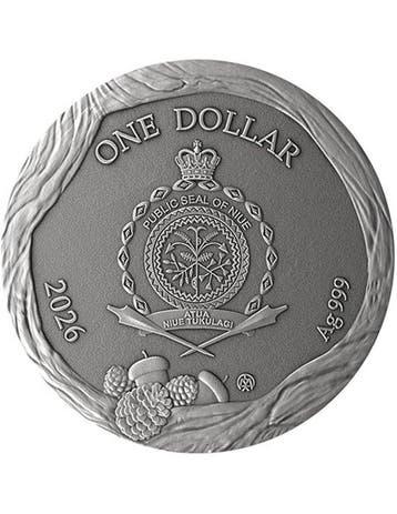 Niue. 1 Dollar 2026 Thumbelina Fairy Tale 1 Oz, (.999)
