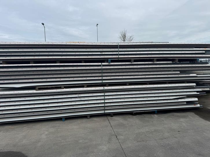 Sandwichpanelen  – dakpanelen / isolatiepanelen – op stock, Doe-het-zelf en Bouw, Platen en Panelen, Nieuw, Verzenden