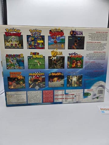 Nintendo - N64 - Nintendo 64 Clear Blue + Super Mario 64 -, Consoles de jeu & Jeux vidéo