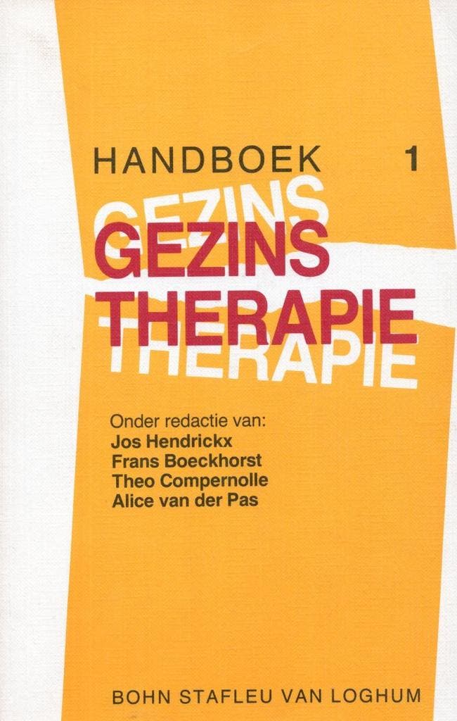 Handboek Gezinstherapie deel 1 en 2 - Jos Hendrickx - 978903, Boeken, Gezondheid, Dieet en Voeding, Verzenden