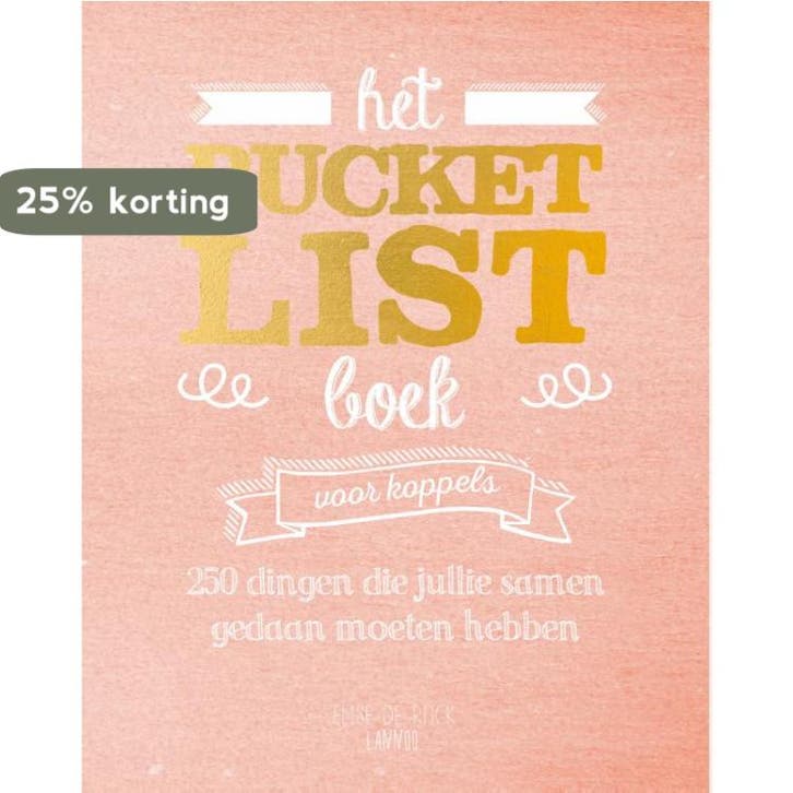 Het Bucketlist boek voor koppels / Bucketlist 9789401440776, Livres, Loisirs & Temps libre, Envoi
